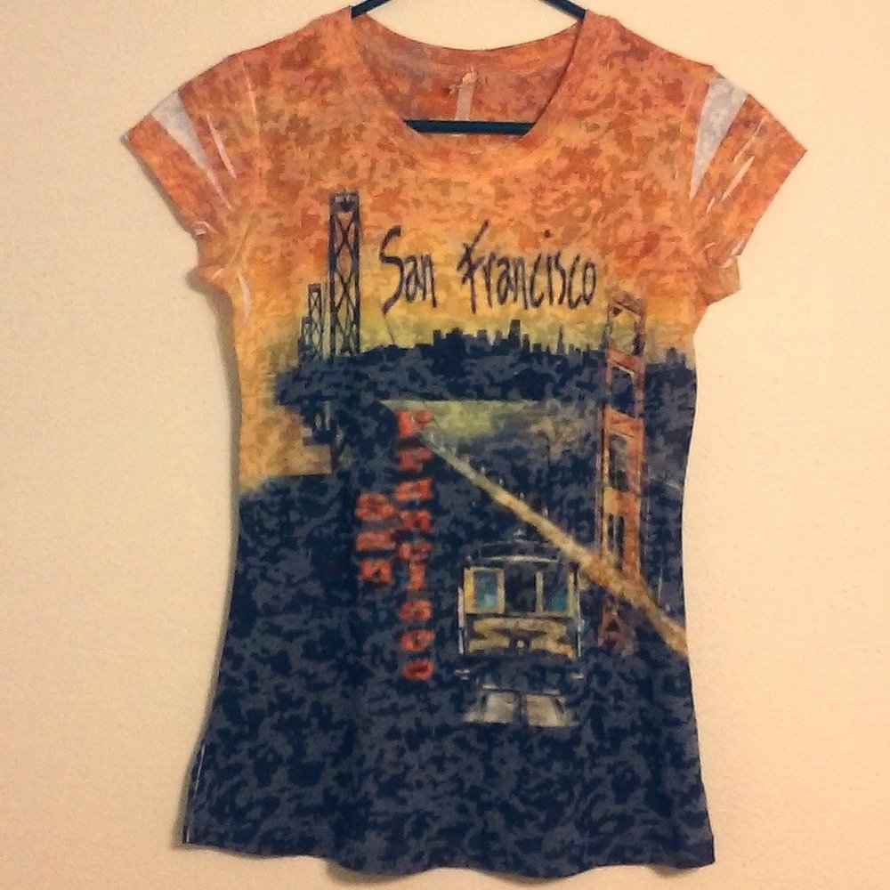 San Francisco Burnout T-Shirt